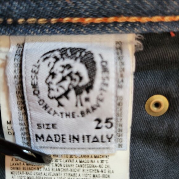 Diesel Low Rise Boot cut Jeans Medium Wash Size 25 - Picture 4 of 13